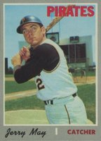 1970 Topps #423 Jerry May Baseball Card
