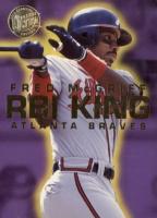 1995 Ultra R.B.I. Kings #9 Fred McGriff Gold Medallion Baseball Card