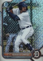 2022 Bowman Mega Box Chrome #14 Roberto Campos Baseball Card