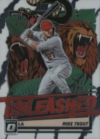 2021 Panini Donruss Optic Unleashed #UNL1 Mike Trout Baseball Card