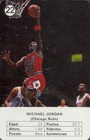 1988 Fournier Estrellas #22 Michael Jordan Basketball Card