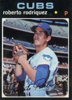 1971 Topps #424 Roberto Rodriquez Correct spell Rodriguez Baseball Card