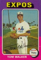 1975 Topps #627 Tom Walker Baseball Card