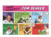 1973 Topps Comics # Tom Seaver Baseball Card