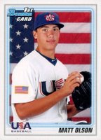 2010 Bowman Draft Picks & Prospects #BDPP104 Matt Olson Baseball Card
