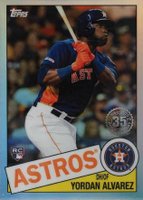 2020 Topps Chrome 1985 Topps #85TC4 Yordan Alvarez Baseball Card