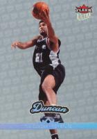 2006 Ultra #143 Tim Duncan Platinum Medallion Basketball Card