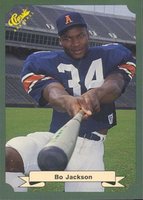 1987 Classic MLB Game #15 Bo Jackson Baseball Card
