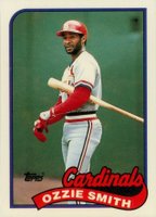 1989 Topps Tiffany #230 Ozzie Smith Baseball Card