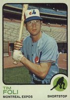 1973 Topps #19 Tim Foli Baseball Card