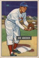1951 Bowman #323 Joe Adcock Baseball Card