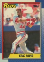 1990 Topps Tiffany #260 Eric Davis Baseball Card