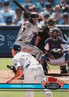 2023 Topps Stadium Club #131 Corbin Carroll 1991 Design Variation Baseball Card
