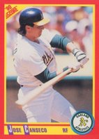 1990 Score #375 Jose Canseco Baseball Card