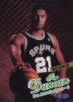 1997 Ultra #131 Tim Duncan Basketball Card