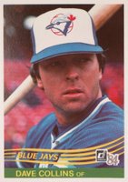 1984 Donruss #650 Dave Collins Baseball Card