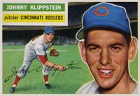 1956 Topps #249 Johnny Klippstein Baseball Card