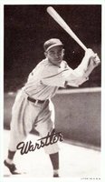 1936 Goudey Premiums-Type 1-Wide Pen # Rabbit Warstler Baseball Card
