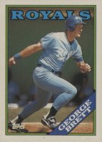 1988 Topps Tiffany #700 George Brett Baseball Card