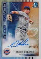 2018 Bowman Draft Class of 2018 Autograph Chrome #JK Jarred Kelenic Baseball Card