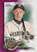 2022 Topps Allen & Ginter Chrome #66 Ichiro Magenta Refractor Baseball Card