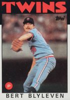 1986 Topps #445 Bert Blyleven Baseball Card