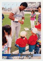 1993 Upper Deck #755 Juan Gonzalez Gold Hologram Baseball Card