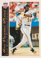 1993 Score #482 Barry Bonds Baseball Card