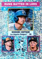 2025 Topps Heritage #195 Manny Machado/Shohei Ohtani/Willy Adames Chrome Baseball Card