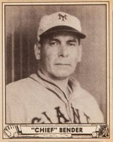 1940 Play Ball #172 Chief Bender Baseball Card
