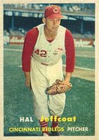 1957 Topps #93 Hal Jeffcoat Baseball Card