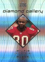 1999 Upper Deck Black Diamond Gallery #G7 Jerry Rice Football Card