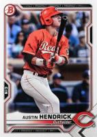 2021 Bowman Paper Prospects #BP55 Austin Hendrick Baseball Card