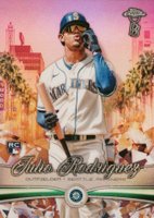 2022 Topps Chrome Ben Baller Ridin' Low #RL-9 Julio Rodriguez Green Refractor Baseball Card