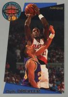 1992 Fleer Sharpshooter #13 Clyde Drexler Basketball Card