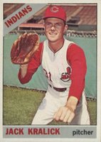 1966 Topps #129 Jack Kralick Baseball Card