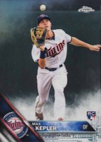 2016 Topps Chrome #138 Max Kepler Refractor Baseball Card