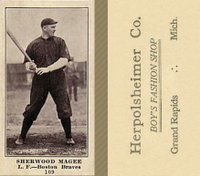 1916 Herpolsheimer Co. #109 Sherwood Magee Baseball Card