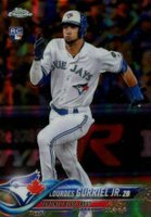 2018 Topps Chrome Update #HMT11 Lourdes Gurriel Jr. Refractor Baseball Card