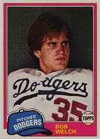 1981 Topps #624 Bob Welch Baseball Card