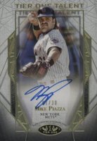 2022 Topps Tier One Tier One Talent Autographs #T1TAMP Mike Piazza Baseball Card
