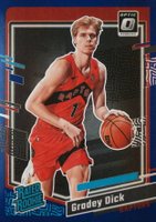 2023 Panini Donruss Optic #212 Gradey Dick Purple Basketball Card