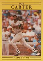 1991 Fleer #525 Joe Carter Baseball Card