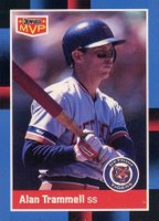1988 Donruss MVP #BC-11 Alan Trammell Baseball Card