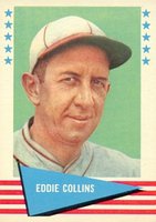 1961 Fleer #16 Eddie Collins Baseball Card