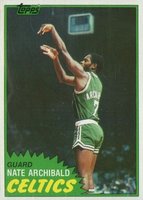 1981 Topps #3 Nate Archibald Basketball Card