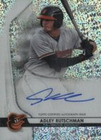 2020 Bowman Sterling Prospect Autographs #AR Adley Rutschman Speckle Refractor Baseball Card