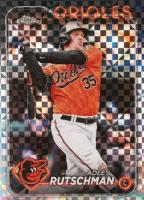 2024 Topps Chrome #80 Adley Rutschman X-Fractor Baseball Card