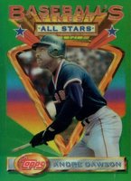 1993 Finest #84 Andre Dawson Refractor Baseball Card
