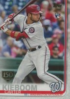 2019 Topps Update  #US109 Carter Kieboom Back Turned Baseball Card